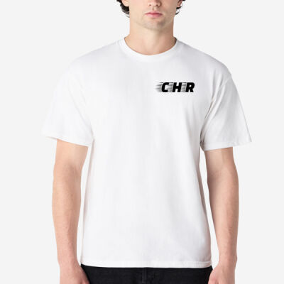 Black CHR logo Heavy Tee White Thumbnail