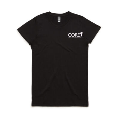 CORE White Logo Training Tee Thumbnail