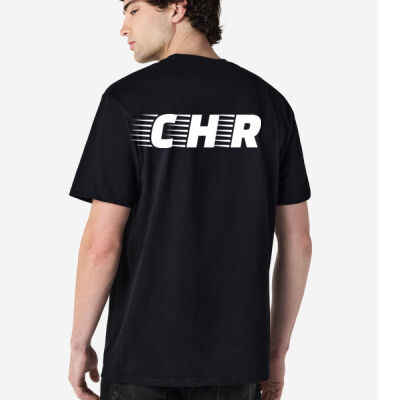 White CHR logo Heavy Tee Black.2 Thumbnail
