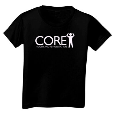 CORE White Logo Toddler Unisex T Shirt  Thumbnail